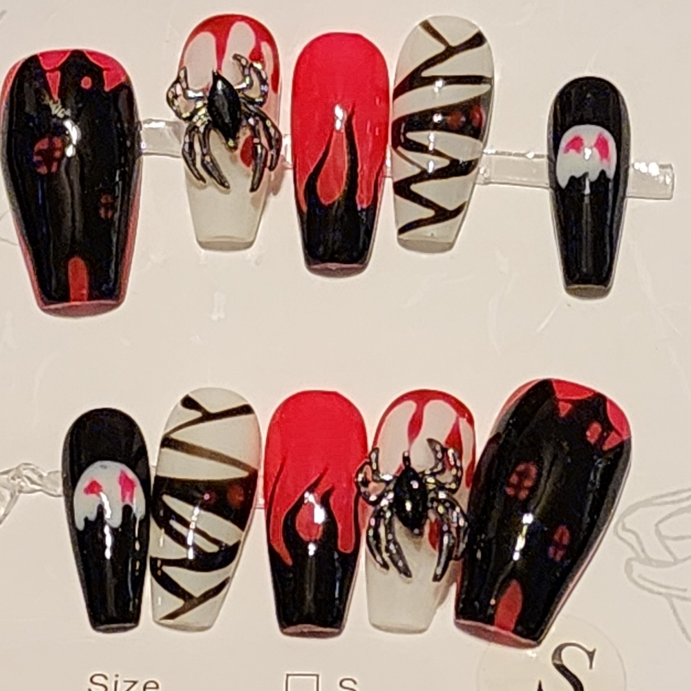 Halloween press on nails NEW